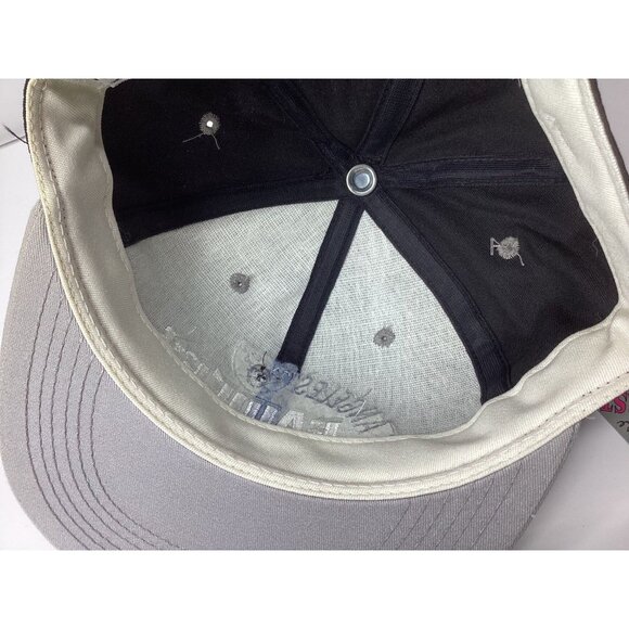 Vintage 90s Los Angeles Raiders NFL Hat #1 Apparel Adjustable Drawstring - Picture 8 of 11